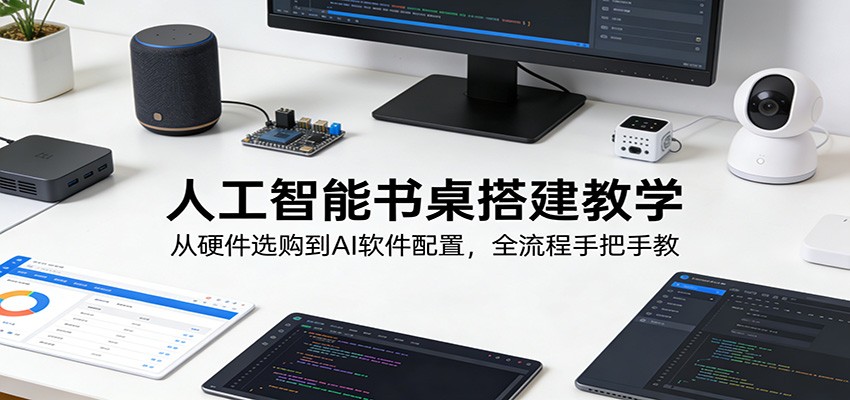 人工智能书桌搭建教学:从硬件选购到AI软件配置,全流程手把手教-我爱项目网