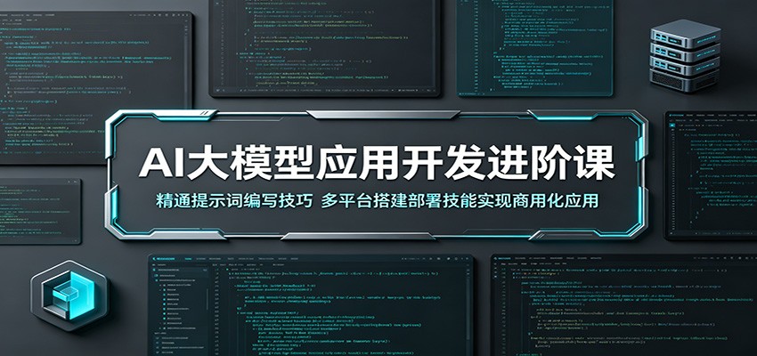 AI大模型应用开发进阶课：精通提示词编写技巧，多平台搭建部署技能实现商用化应用-我爱项目网