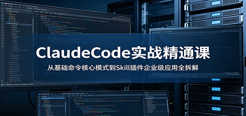 ClaudeCode实战精通课：从基础命令核心模式到Skill插件企业级应用全拆解-我爱项目网