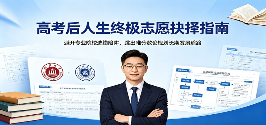 高考后人生终极志愿抉择指南:避开专业院校选错陷阱,跳出唯分数论规划长期发展道路-我爱项目网