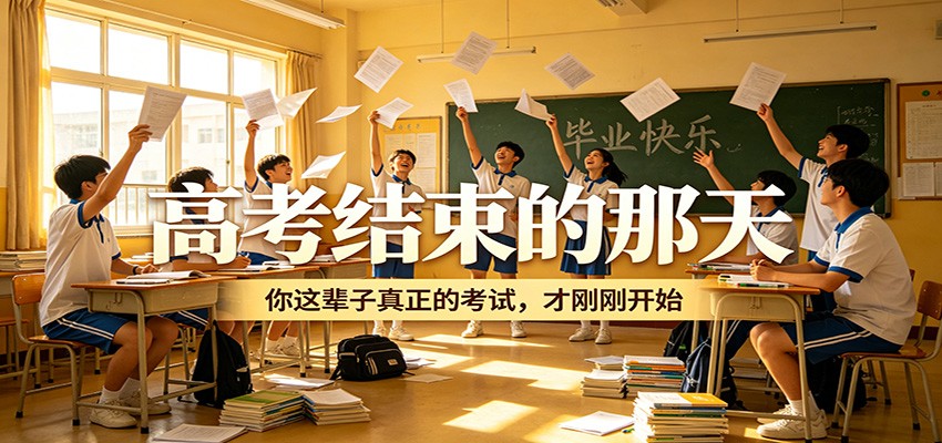 公众号付费文章《高考结束的那天,你这辈子真正的考试,才刚刚开始》-我爱项目网
