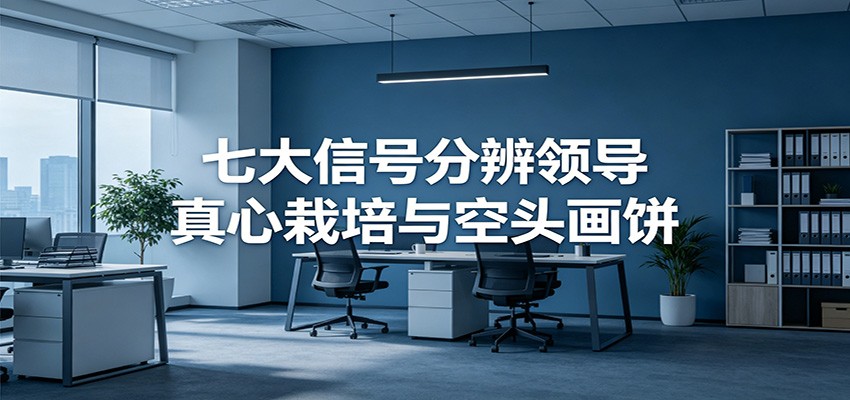 付费文章《七大信号分辨领导真心栽培与空头画饼》读懂管理背后人性逻辑-我爱项目网