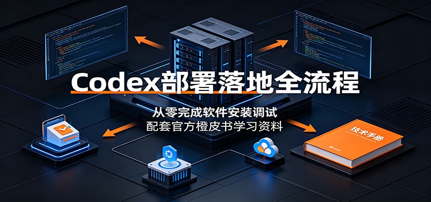 Codex部署落地全流程：从零完成软件安装调试，配套官方橙皮书学习资料-我爱项目网