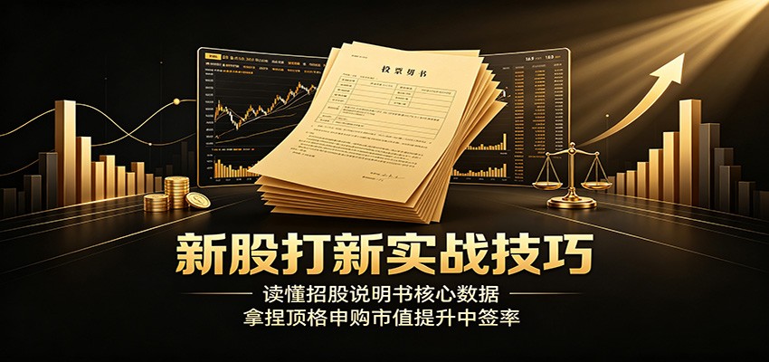 新股打新实战技巧：读懂招股说明书核心数据，拿捏顶格申购市值提升中签率-我爱项目网
