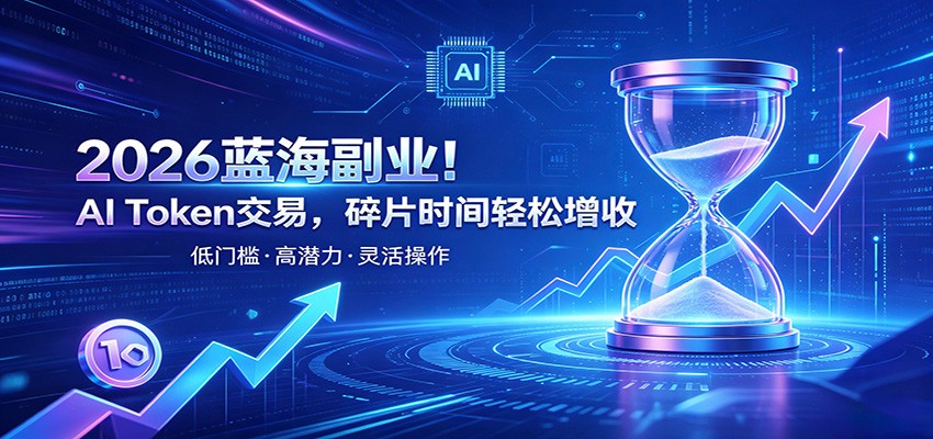 AI Token算力赛道！普通人可入局的数字副业，零门槛快速起步-我爱项目网