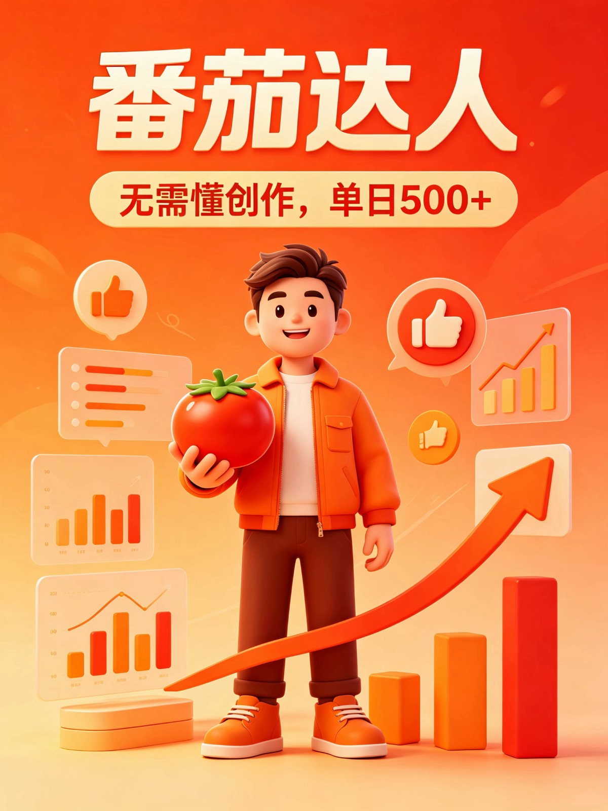 番茄小说达人全自动变现，普通人轻松日入500+-我爱项目网