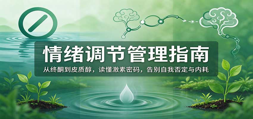 情绪调节管理指南:从睾酮到皮质醇,读懂激素密码,告别自我否定与内耗-我爱项目网