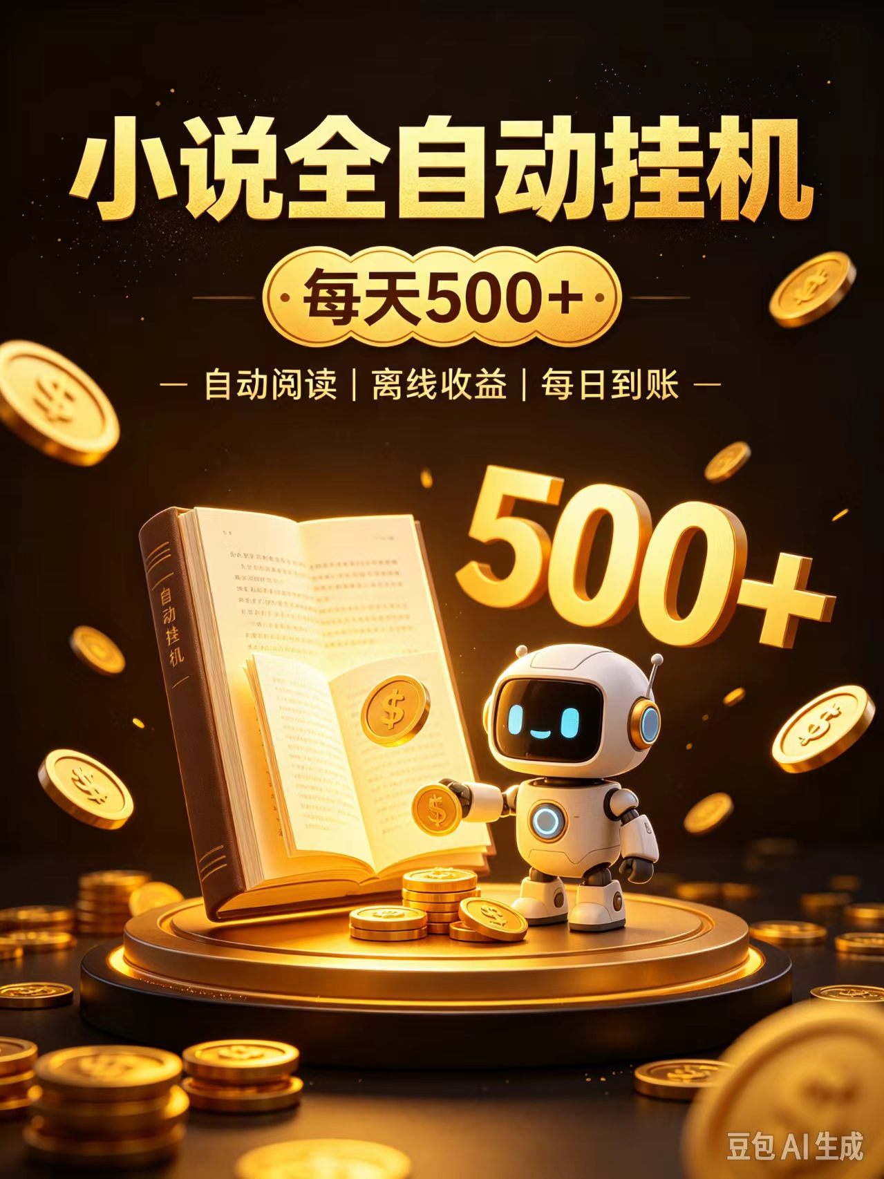 番茄全自动小说0门槛副业，日入300+，躺赚稳定风口项目-我爱项目网