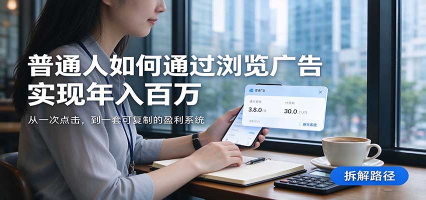 2026最新技术24小时全自动浏览广告，全网独家，单台设备日入200+，支持实地学习考察-我爱项目网