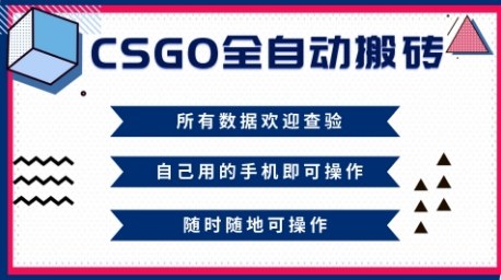 CSGO全自动搬砖，年底钱回家好项目，当天可拿到结果，新手小白轻松月入1W+【揭秘】-我爱项目网
