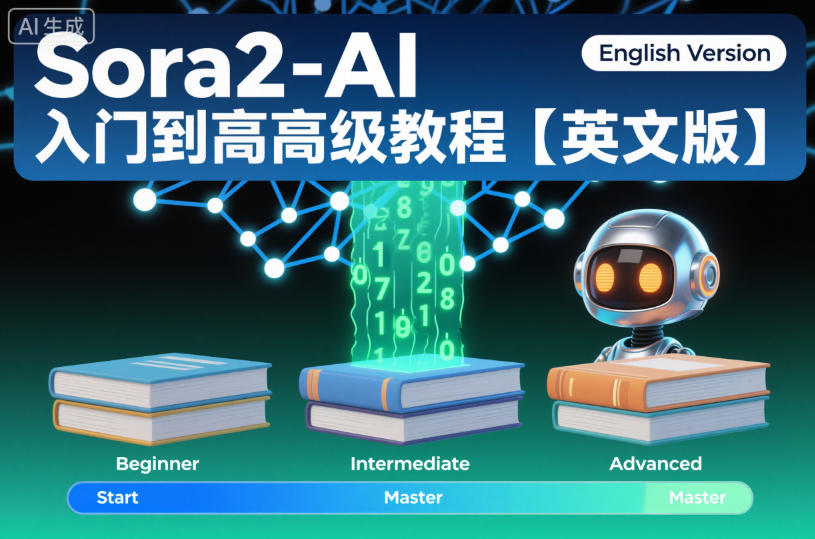 Sora2-AI入门到高级教程【英文版】-我爱项目网