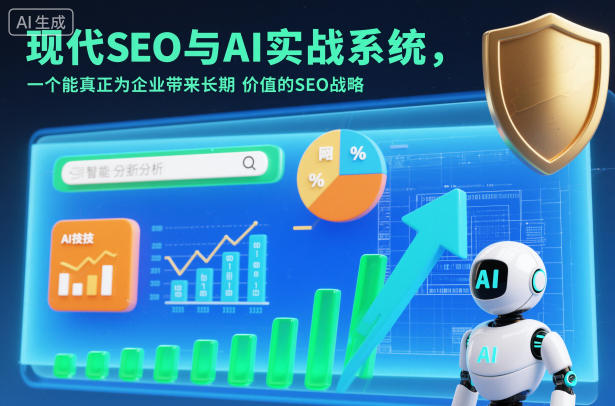 现代SEO与AI实战系统，一个能真正为企业带来长期价值的SEO战略（英语+中文字幕）-我爱项目网
