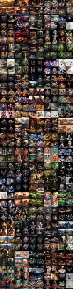 图片[4]-460+专业Midjourney珠宝摄影AI提示词戒指，项链-耳环-手链-宝石等，立即开始创作珠宝艺术-我爱项目网