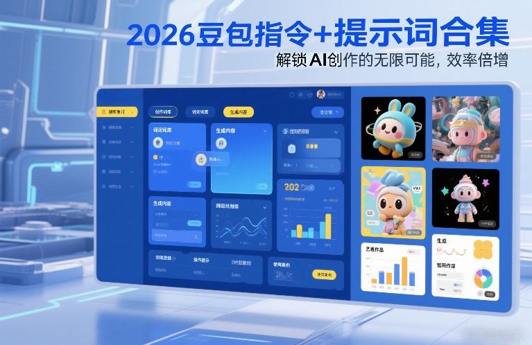 2026豆包指令+提示词合集，解锁AI创作的无限可能，效率倍增-我爱项目网