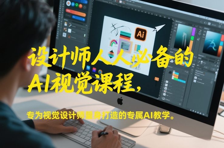 设计师人人必备的AI视觉课程，专为视觉设计师量身打造的专属AI教学-我爱项目网