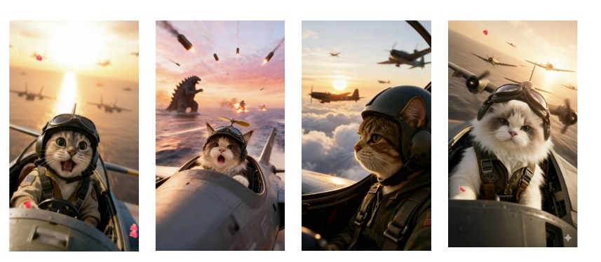 图片[2]-哥斯拉侵入了我的家乡–喵喵版短视频制作教学，快速起号涨粉-我爱项目网