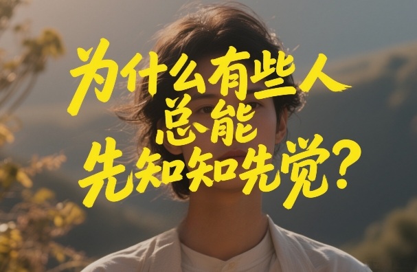 付费文章：为什么有些人总能先知先觉？-我爱项目网