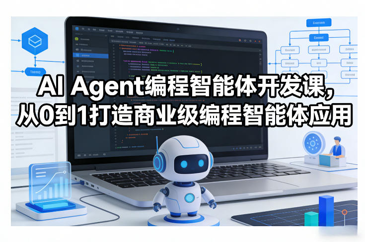 AI Agent编程智能体开发课，从0到1打造商业级编程智能体应用-我爱项目网