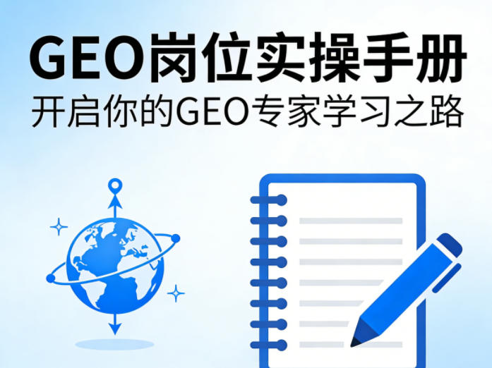 GEO岗位实操手册，开启你的GE0专家学习之路-我爱项目网
