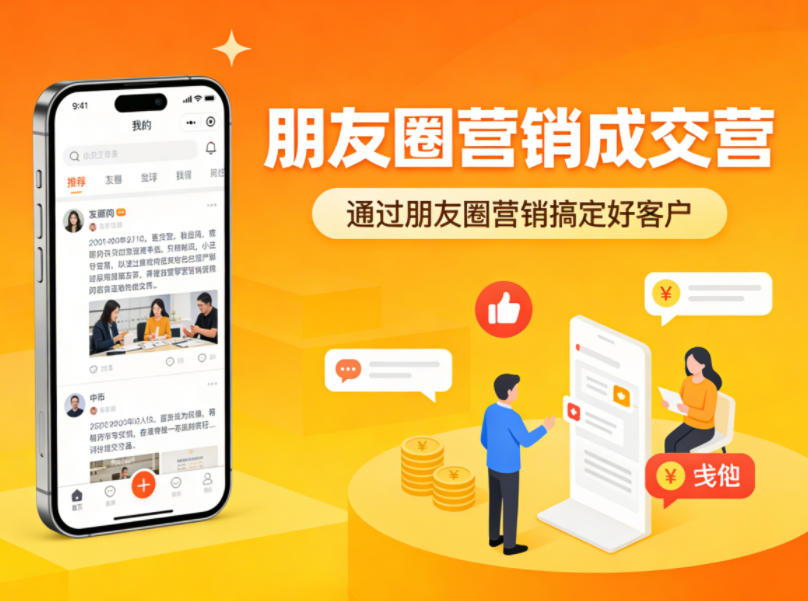 朋友圈营销成交营，通过朋友圈营销来搞定好客户-我爱项目网