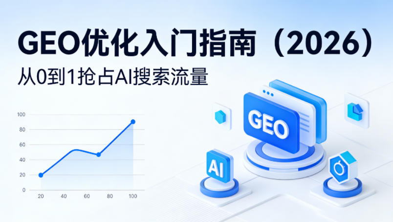 【最新】GEO优化入门指南（2026），从0到1抢占AI搜索流量-我爱项目网