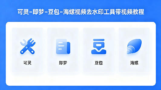 可灵–即梦–豆包–海螺视频去水印工具带视频教程-我爱项目网