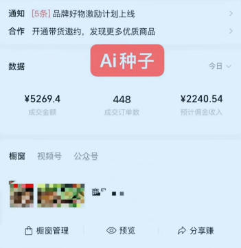 图片[2]-视频号AI种子带货，0粉0保证金就可做，人人能做，实操日入1k+-我爱项目网