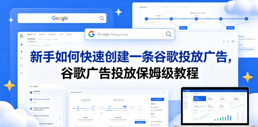 新手如何快速创建一条谷歌投放广告,谷歌广告投放保姆级教程-我爱项目网
