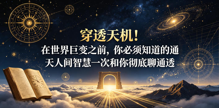付费文章：穿透天机！在世界巨变之前，你必须知道的通天人间智慧一次和你彻底聊通透-我爱项目网
