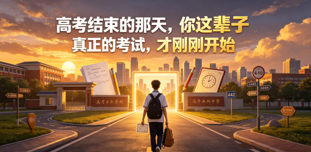 付费文章：高考结束的那天，你这辈子真正的考试，才刚刚开始-我爱项目网