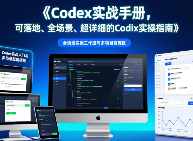 Codex实战手册,可落地、全场景、超详细的Codex实操指南-我爱项目网