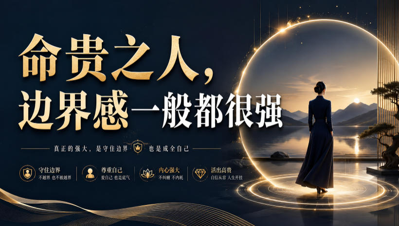 付费文章：命贵之人，边界感一般都很强-我爱项目网