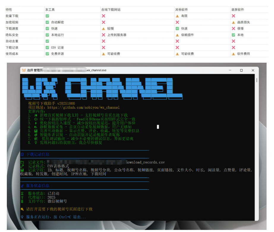 图片[2]-Github热门工具，视频号下载神器又来了！一键注入下载按钮，轻松下载，使用便捷wx_channel-我爱项目网