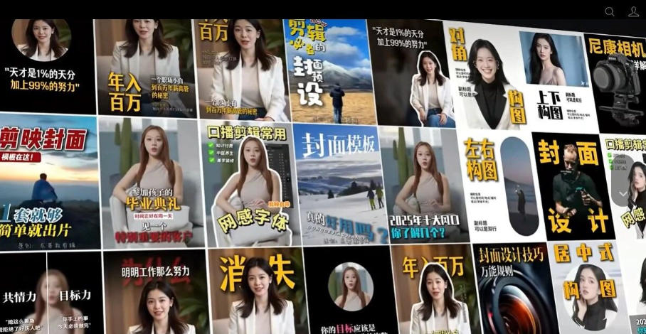 图片[2]-【剪映模板】100款剪映高级感万能行业短视频封面字幕排版预设视频花字剪辑模版-我爱项目网