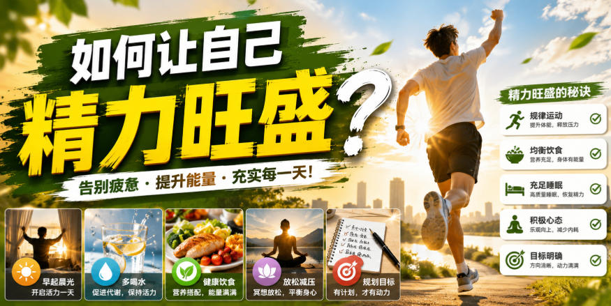 付费文章：如何让自己精力旺盛？-我爱项目网
