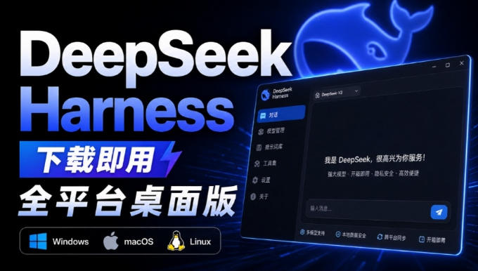 Github上近20万Stars,Harness现在可以双击运行使用了,Harness全平台桌面版-我爱项目网