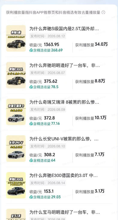 图片[2]-抖音某博主的AI动漫汽车科普解说同款教学，从文案分镜、AI绘画到动态视频生成，0基础解锁抖音精选独家收益-我爱项目网