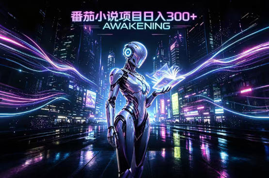 依托番茄小说官方生态，成熟长久的变现项目，零基础即可入局，打造稳定被动收益，可长期运营【揭秘】-我爱项目网