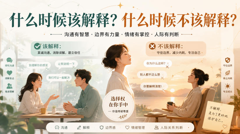 付费文章：什么时候该解释？什么时候不该解释？-我爱项目网