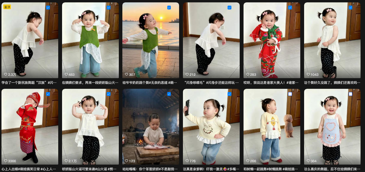 图片[2]-抖音16W粉丝博主的AI萌娃跳舞视频教学，可做视频挂载剪映拉新+各个平台的创作者分成+收徒等多种变现方式，单月1W+-我爱项目网