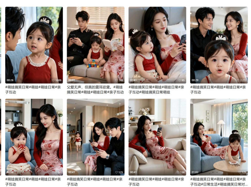 图片[2]-AI亲子搞笑短剧实操课，对标爆款账号，1小时课程带你0基础掌握制作，涨粉带货双丰收-我爱项目网