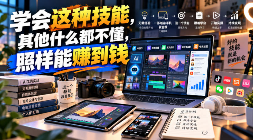 某公众号付费文章：学会这种技能，其他什么都不懂，照样能賺到钱-我爱项目网