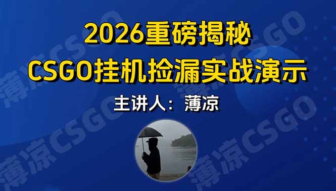 （17258期）CSGO游戏挂机游戏搬砖最新升级，普通小白一部手机可日入300+当天见结果，支持验证-我爱项目网