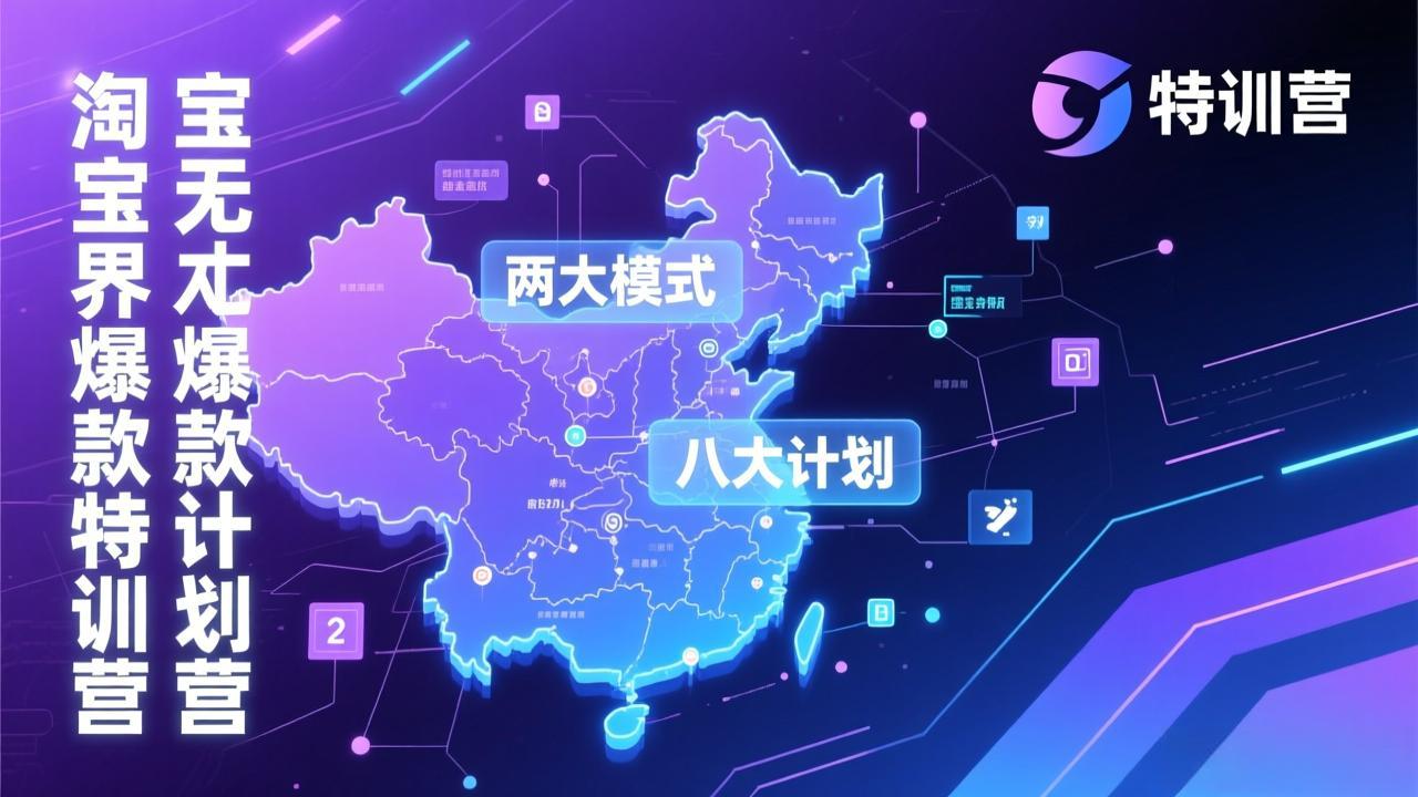 （17226期）淘宝无界爆款训练营：2026年1月杭州线下高端集训课，3天构建两大模式八大计划体系-我爱项目网