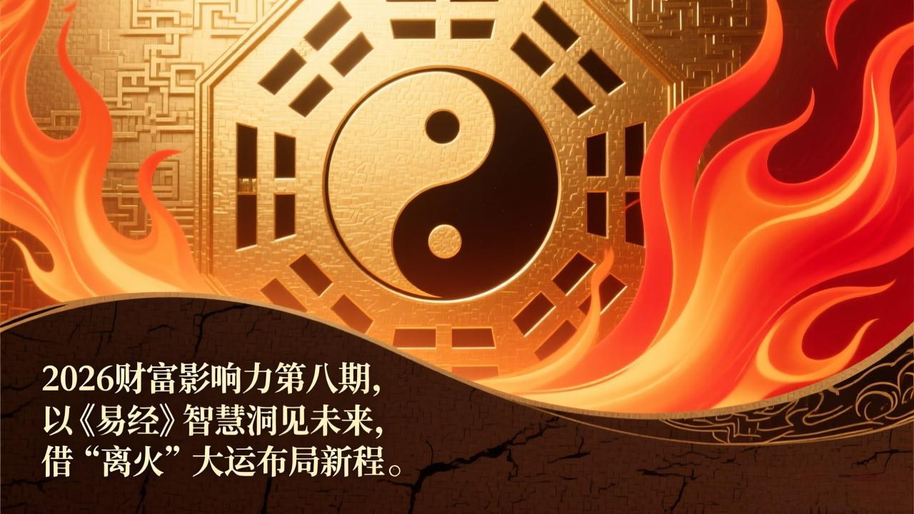 （17418期）2026财富影响力第八期，以《易经》智慧洞见未来，借“离火”大运布局新程-我爱项目网