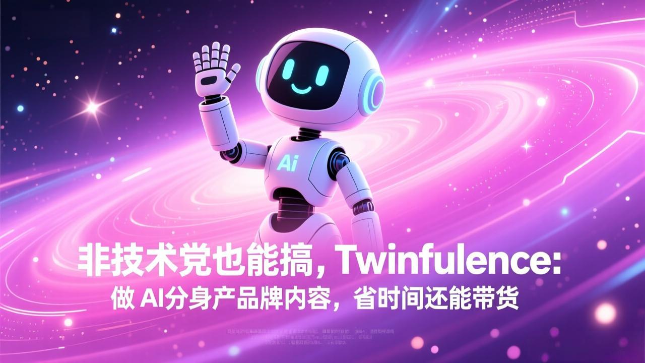 （17381期）非技术党也能搞!Twinfluence:做 AI 分身产品牌内容,省时间还能带货-我爱项目网