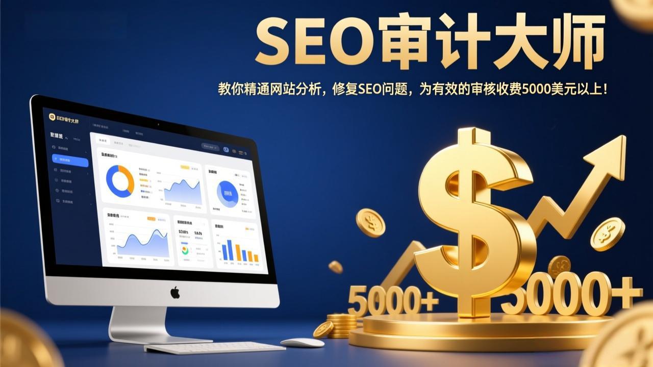 （17475期）SEO审计大师：教你精通网站分析，修复SEO问题，为有效的审核收费5000美元以上！-我爱项目网