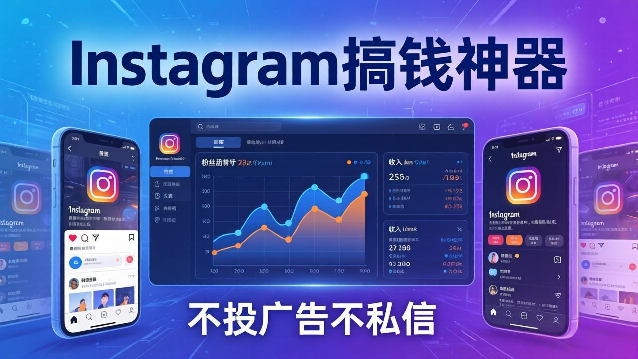 （17731期）Instagram搞钱神器：月涨6万粉+月入5万刀，不投广告不私信，靠算法+低价产品-我爱项目网
