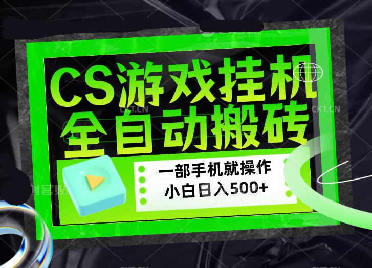 （17876期）CSGO游戏挂机捡漏搬砖，超稳定的项目，带领1000+小白实现日入500+，数据可视频验证-我爱项目网