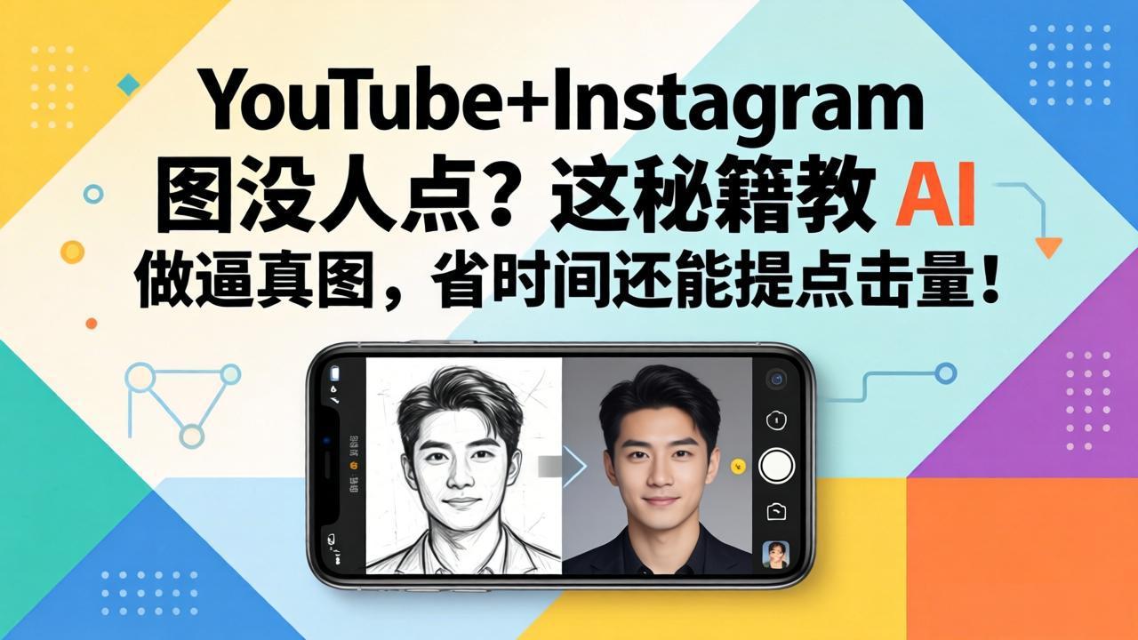（17911期）YouTube+Instagram 图没人点？这秘籍教 AI 做逼真图，省时间还能提点击量-我爱项目网